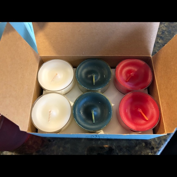 Partylite Holiday Lites Trip with tea lights - Picture 3 of 4